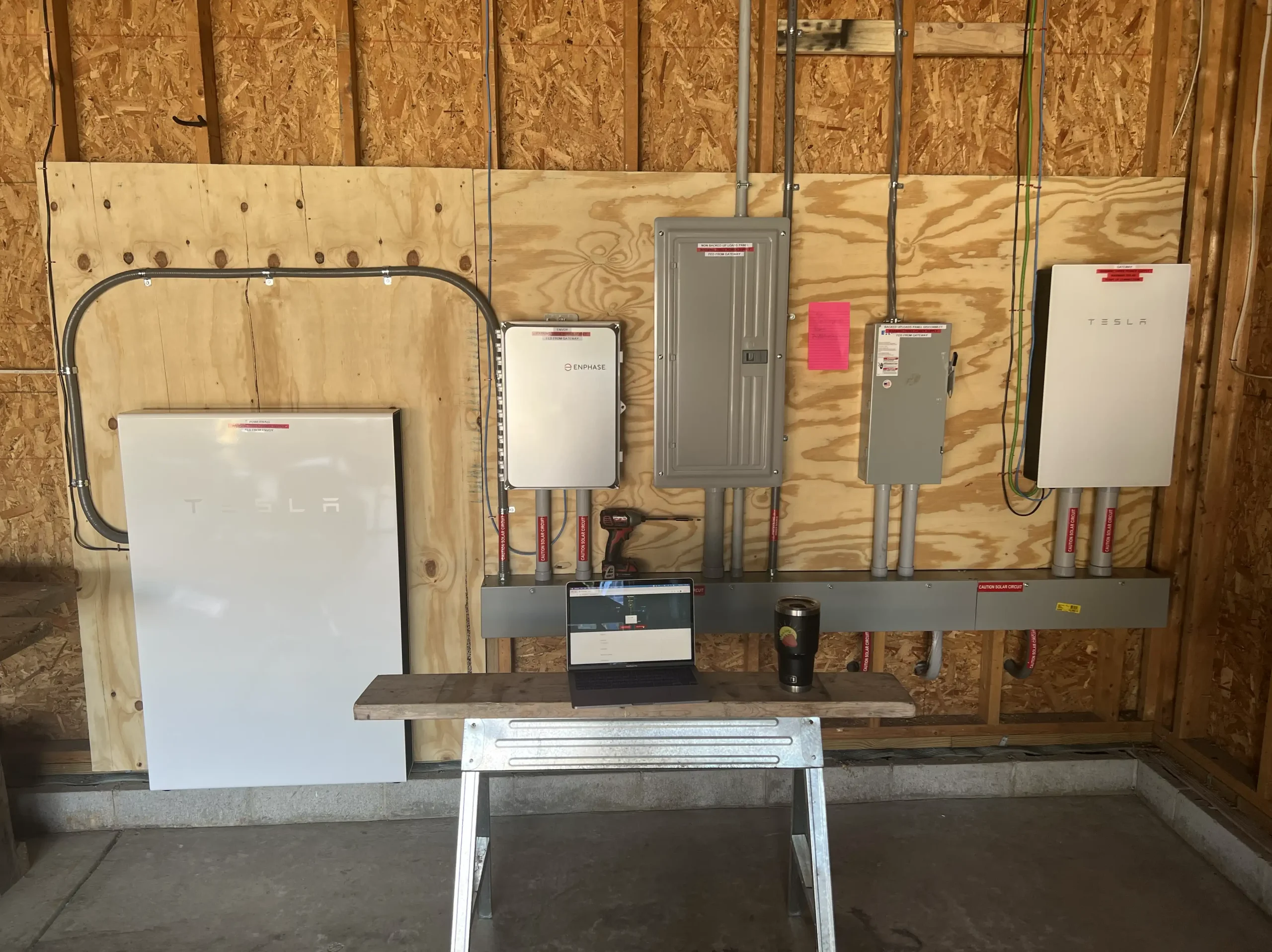 solar powerwall system scaled