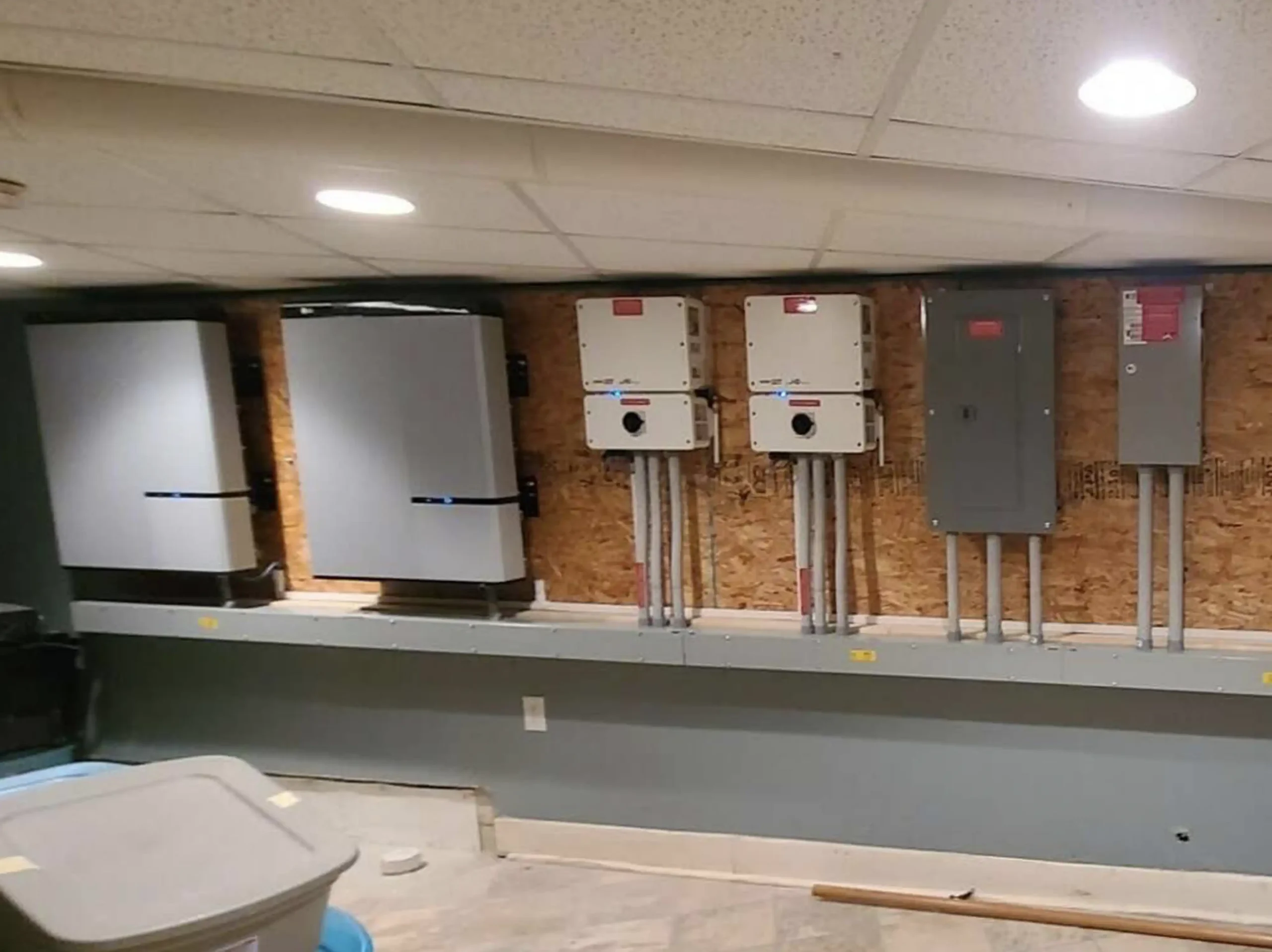 solar storage system scaled