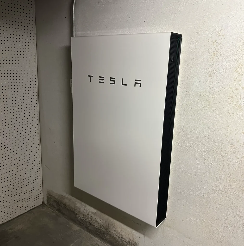 Tesla powerwall installed